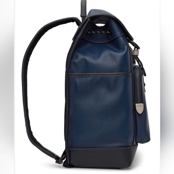 coach 1941 league backpack Flap (Brown & Black) ALANKRIT Flap Backpack Rucksack Von Coach